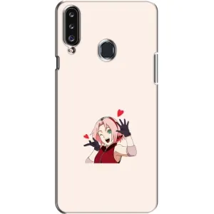Чохли Персонажі Аніме Наруто для Samsung Galaxy A20s (A207) (AlphaPrint) (Лайк Сакура)