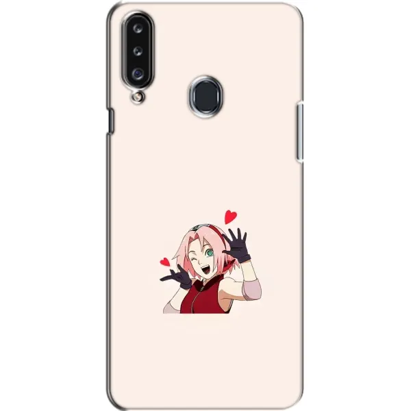 Чохол з принтом «Лайк Сакура» для Samsung Galaxy A20s (A207)