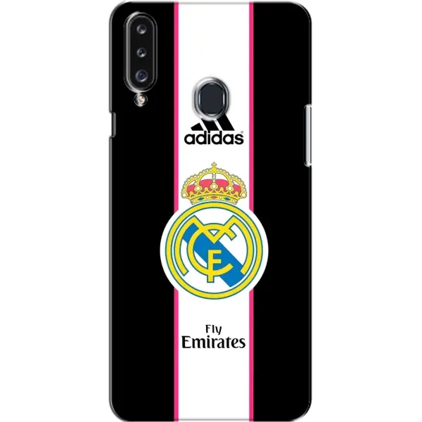 Чохол з принтом «Лого Real Madrid» для Samsung Galaxy A20s (A207)