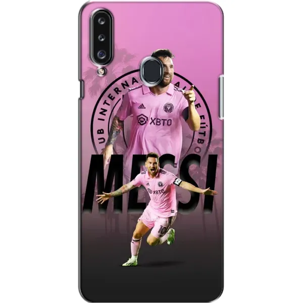 Чехол с принтом «Messi Miami» для Samsung Galaxy A20s (A207)