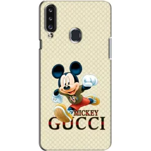 Чехол Disney Mouse Samsung Galaxy A20s (A207) (PREMIUMPrint) (Mikki Gucci)