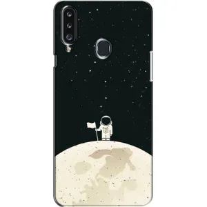 Космічні Чохли для Самсунґ Гелексі А20с (А207) (VPrint) (На місяці)