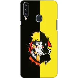 Naruto Anime Чохли для Самсунґ Гелексі А20с (А207) (AlphaPrint) (Наруто-Ітачі)