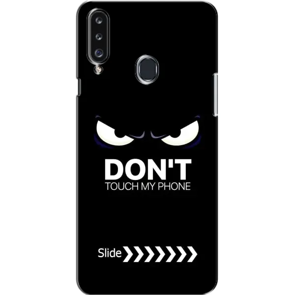 Чехол с принтом «Не трогай телефон» для Samsung Galaxy A20s (A207)