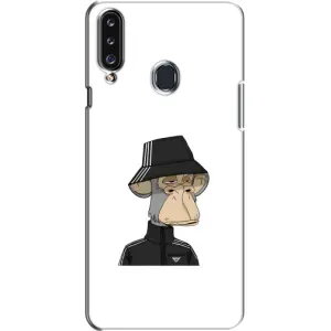 Чехлы с Обезьянами NFT для Samsung Galaxy A20s (A207) (AlphaPrint) (обезьяна NFT Adidas)