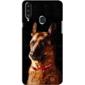 Чохли з картинкою животних Samsung Galaxy A20s (A207) (Овчарка)
