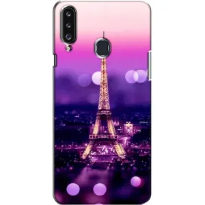 Чохол Ейфелева Вежа Samsung Galaxy A20s (A207) - (AlphaPrint) (Париж Башня)
