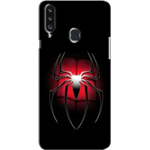 Чохол з людиною павуком для Samsung Galaxy A20s (A207) - (AlphaPrint) (Паук марвел)