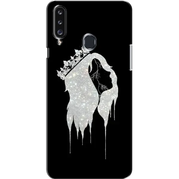 Чохол з принтом «Принцеса» для Samsung Galaxy A20s (A207)