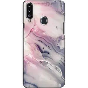 Мраморний чехол на Samsung Galaxy A20s (A207) (VPrint) (Пурпурний Мрамор)