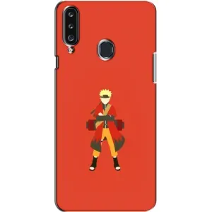 Naruto Anime Чохли для Самсунґ Гелексі А20с (А207) (AlphaPrint) (малюнок Наруто)