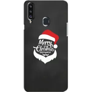 Різдвяні Чохли для Samsung Galaxy A20s (A207) (VPrint) (Санта Крісмас)