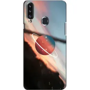 Космічні Чохли для Самсунґ Гелексі А20с (А207) (VPrint) (Сатурн)