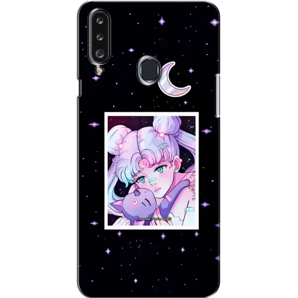 Чохол з принтом «Сейлор Мун» для Samsung Galaxy A20s (A207)