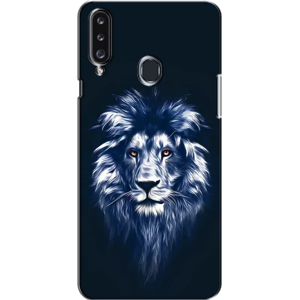 Чехол с принтом «Синий Лев» для Samsung Galaxy A20s (A207) Чехол с принтом «Синий Лев» для Samsung Galaxy A20s (A207)