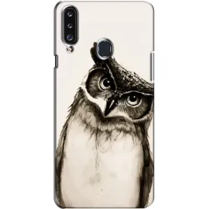 Чохол з пташками на Samsung Galaxy A20s (A207) (VPrint) (Сова)