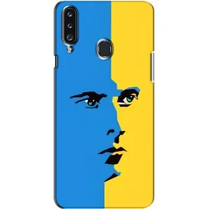 Украинские Чехлы для Samsung Galaxy A20s (A207) с картинкой УПА (AlphaPrint) (Степан Бандера)
