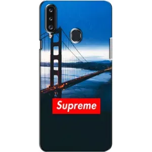 Чеохол для Samsung Galaxy A20s (A207) з картинкою Supreme (AlphaPrint) (Стиль Supreme)