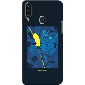 Чохли для Самсунґ Гелексі А20с (А207) Міста України (Тернопіль)