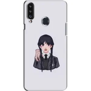 Чохли Венсдей на Samsung Galaxy A20s (A207) Уенсдей (AlphaPrint) (Венздей і Річ)