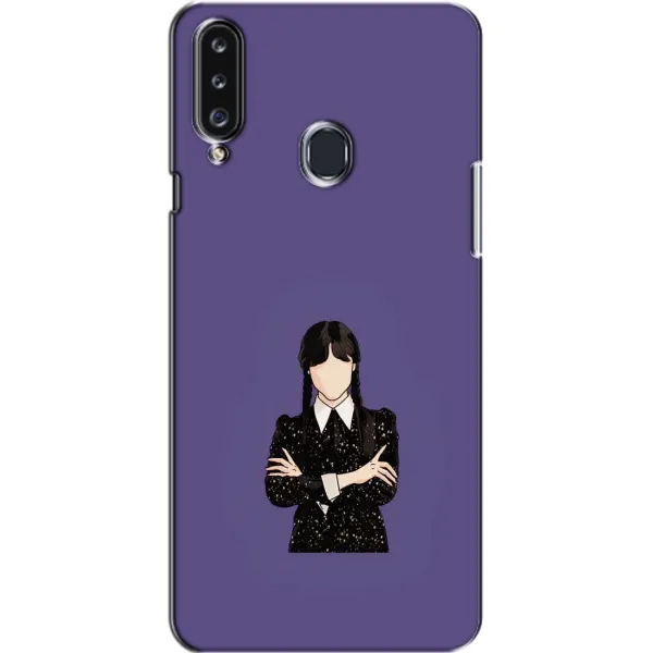Чехол с принтом «Уэнздей в черном» для Samsung Galaxy A20s (A207) Чехол с принтом «Уэнздей в черном» для Samsung Galaxy A20s (A207)