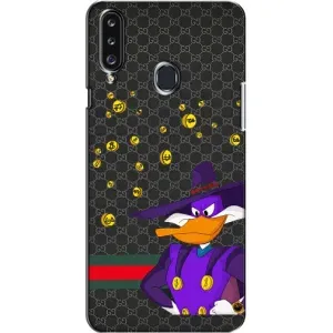 Бренднові Чохли для Samsung Galaxy A20s (A207) - (PREMIUMPrint) (Утка Гуччі)