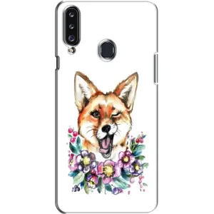Чохли з картинкою Лисичка для Samsung Galaxy A20s (A207) (VPrint) (Весела лисичка)