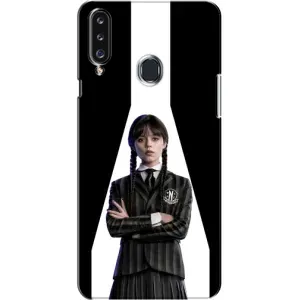 Чохли Венсдей на Samsung Galaxy A20s (A207) Уенсдей (AlphaPrint) (W-Wednesday)