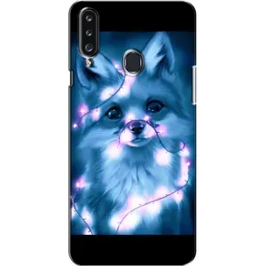 Чохли з картинкою Лисичка для Samsung Galaxy A20s (A207) (VPrint) (Яскрава лисичка)