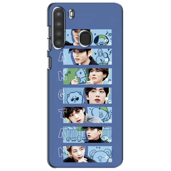Чохол з принтом «Bangtan» для Samsung Galaxy A21 (A215)