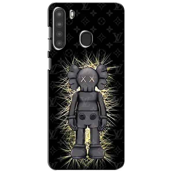 Чехол с принтом «Bearbrick LV» для Samsung Galaxy A21 (A215)