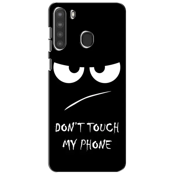 Чехол с принтом «Dont Touch» для Samsung Galaxy A21 (A215) Чехол с принтом «Dont Touch» для Samsung Galaxy A21 (A215)