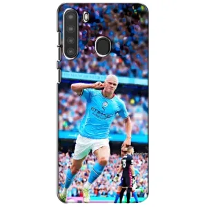 Чохли з футболістом Ерлінг Холанд для Samsung Galaxy A21 (A215) (AlphaPrint) (фанати Холанда)