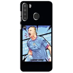 Чохли з футболістом Ерлінг Холанд для Samsung Galaxy A21 (A215) (AlphaPrint) (гол Ерлінг Холанд)