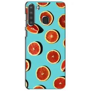 Чохли з фруктами для Samsung Galaxy A21 (A215) (VPrint) (Грейпфрут)