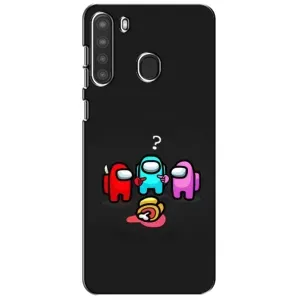 Чехол Амонг Ас для Samsung Galaxy A21 (A215) (AlphaPrint) (Импостер)