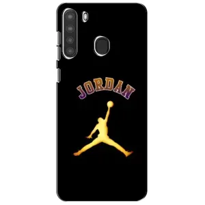 Чохли для Samsung Galaxy A21 (A215) - з картинкою JORDAN (AlphaPrint) (Jordan Gold)