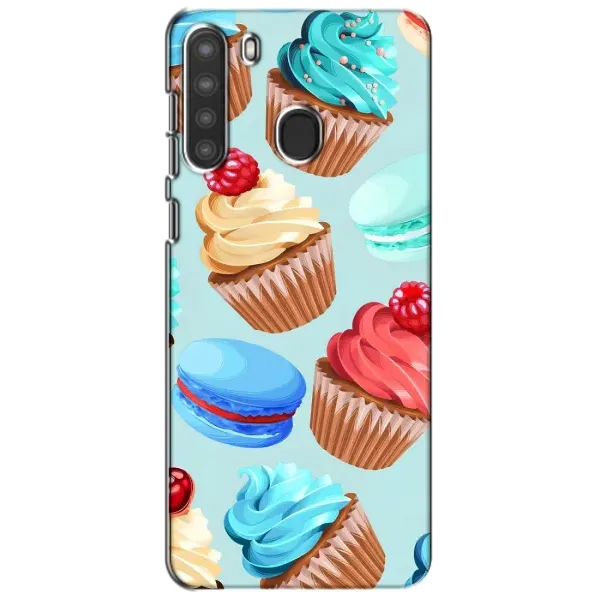Чехол с принтом «Кексики» для Samsung Galaxy A21 (A215) Чехол с принтом «Кексики» для Samsung Galaxy A21 (A215)