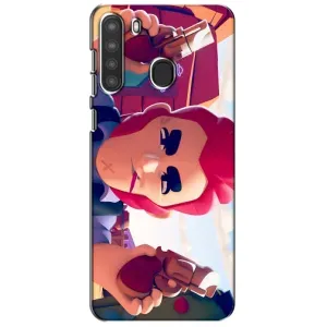 Чехол для Samsung Galaxy A21 (A215) Бравл Старс (VPrint) (Кольт)