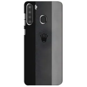 Чохол з Короною Самсунг Галаксі А21 (А215) - (AlphaPrint) (Коронка)
