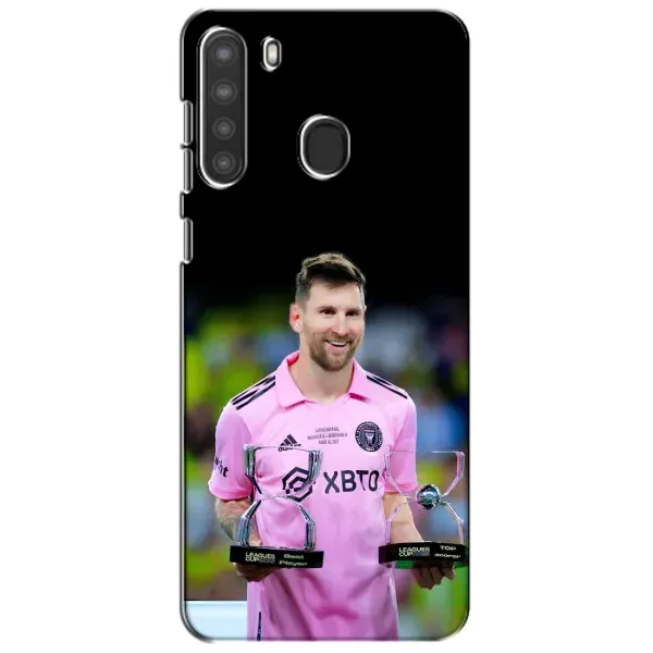 Чехол с принтом «Кубки Месси» для Samsung Galaxy A21 (A215) Чехол с принтом «Кубки Месси» для Samsung Galaxy A21 (A215)