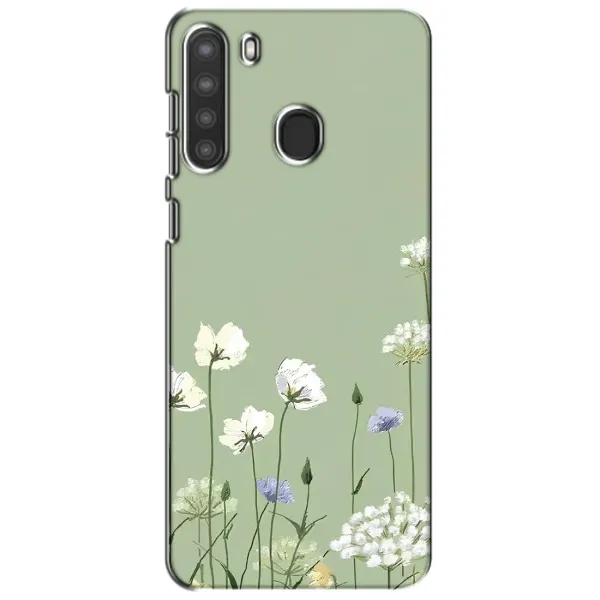 Чехол с принтом «Цветы на зеленом» для Samsung Galaxy A21 (A215) Чехол с принтом «Цветы на зеленом» для Samsung Galaxy A21 (A215)