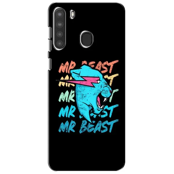Чехол с принтом «logo Mr beast» для Samsung Galaxy A21 (A215)