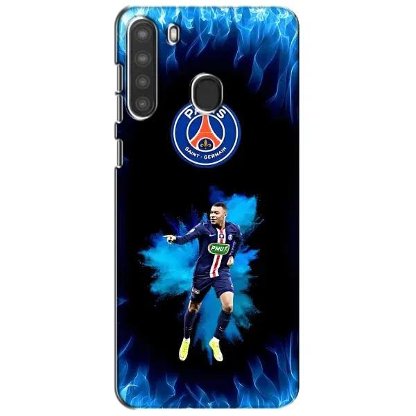 Чехол с принтом «Мбаппе в огне» для Samsung Galaxy A21 (A215)