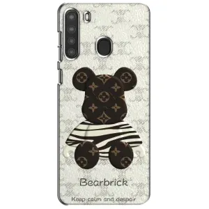 Круті Чохли Луі Віттон для Samsung Galaxy A21 (A215) (AlphaPrint) (Ведмідь LV)