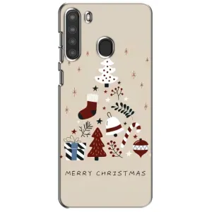 Різдвяні, Святкові Чохли для Самсунг Галаксі А21 (А215) (Merry Christmas)