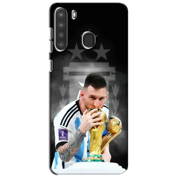 Чехол с принтом «Месси Чемпион» для Samsung Galaxy A21 (A215) Чехол с принтом «Месси Чемпион» для Samsung Galaxy A21 (A215)