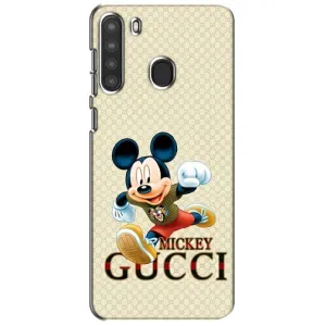 Чехол Disney Mouse Samsung Galaxy A21 (A215) (PREMIUMPrint) (Mikki Gucci)