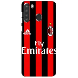 Чохли для Samsung Galaxy A21 (A215) (VPrint) - Футбольні клуби (Milan)