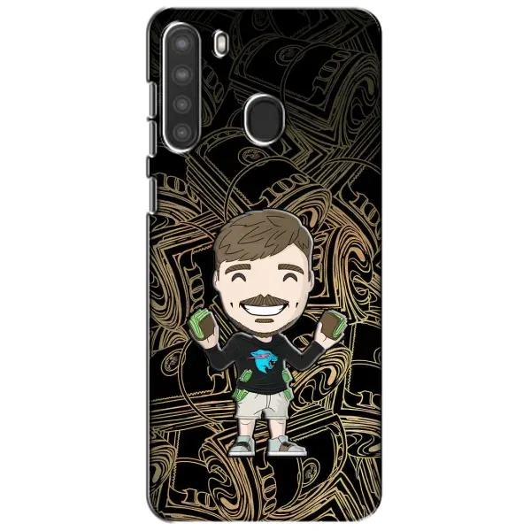 Чехол с принтом «Mister Beast» для Samsung Galaxy A21 (A215)